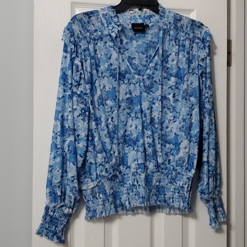 Blue floral